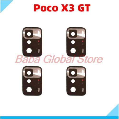 Rear Back Camera Glass Lens Cover For Xiaomi Poco X3 GT With Sticker Adhesive Replacement Parts
