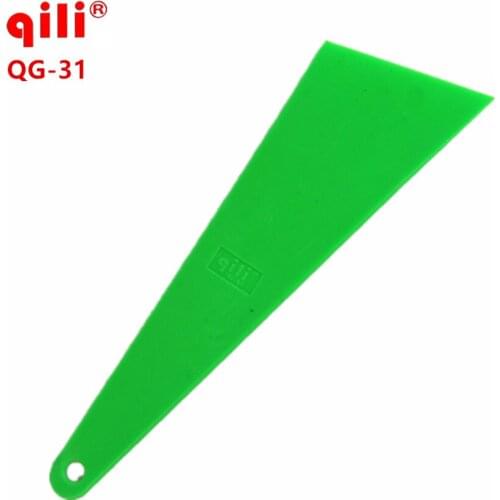 60pcs/lot Qili QG-31 Car vinyl Film Sticker Wrapping Scratch High Temperature Resistant Thicken Scraper plastic Squeegee Tools