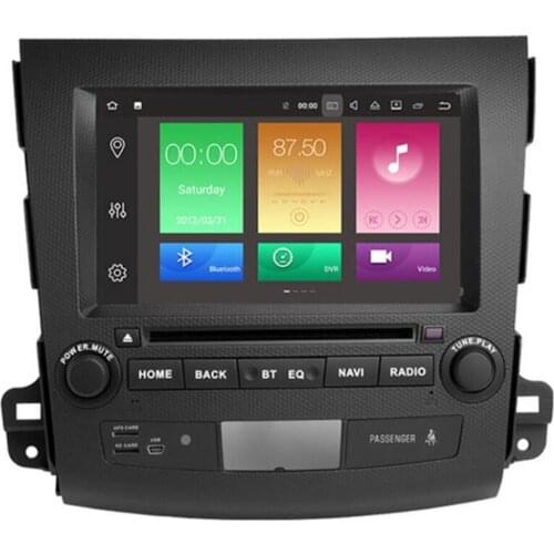 4G RAM + 64G ROM Octa-core Android 10 Car DVD Player for Mitsubishi Outlander 2008-2014 With Radio Mirror Link GPS Navigation