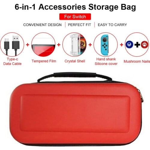 EVA Carry Case Portable Hand Storage Bag Nintendos Nintend Switch Console Cover For Nintendo Switch Accessories