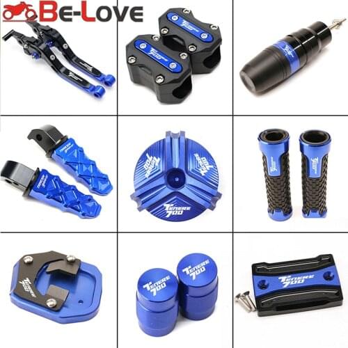 For Yamaha Tenere 700 tenere 700 2019 2020 2021 Motorcycle Aluminum Accessories Extension/Plate Oil Fill/Engine Guard Bumper