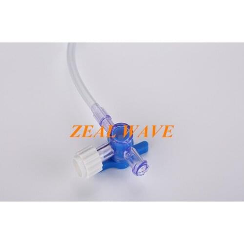 Small Animal Pet Cat Dog Peritoneal Effusion Drainage Tube Dialysis With Developing Line Three-way Drainage Valve