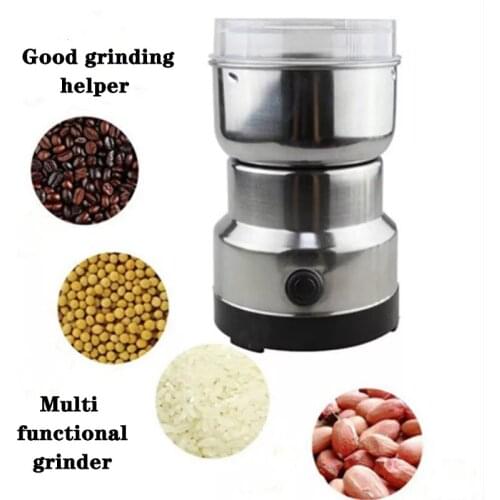 Electric Coffee Grinder Kitchen Cereals Nuts Beans Spices Grains Grinding Machine Multifunctional Home Coffe Grinder Machine