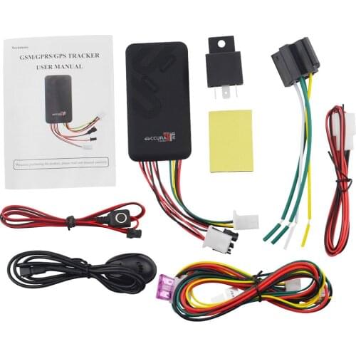 GPS Tracker SMS GSM GPRS GT06 Monitor Locator Remote Control For 12-24V Motorcycle Auto Google Link GPS Data High Speed Platform