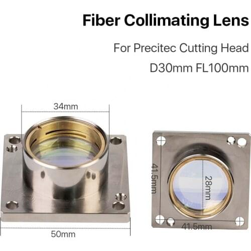 Fiber collimating lens and focusing lens
