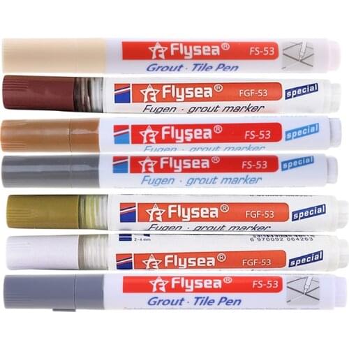 Tile Repair Pen Refill Wall Gap Grout Refresher Marker Odorless Non Toxic For Tiles Floor Kitchen Bathroom Cleaner