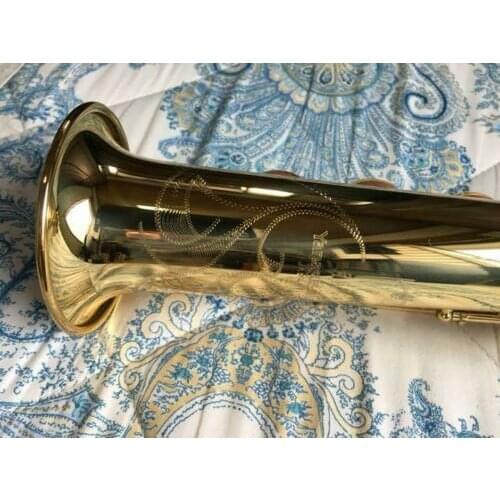 Yanagisa Soprano Saxophone S-901 II Musical Instrument B Flat Brass Gold Lacquer New Arrival Sax