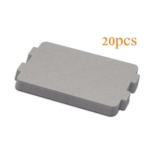 20pcs 10.7x6.4mm microwave oven mica for Panasonic Midea LG Galanz microwave oven replacement parts