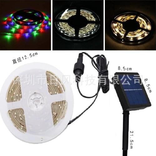 Solar led Strip light outdoor garden decoration landscape lights shape household super bright flexible lawn lamps smd2835