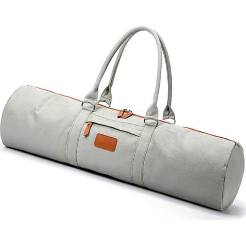 Yoga Mat Bag Duffle Bag With Handle Pocket Zipper Yoga Pad Carrier Men Women Yoga Mat Storage Bag Made Of Canvas Durable