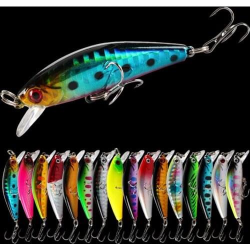 1pcs Fishing Lure Japanese Style Sink Slowly Fishing Bait Plastic Bionic Hard Baits High Quality Fishing Tackle Accessory