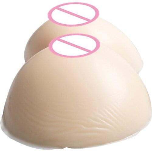 1600g/pair EE Cup Artificial Breasts Silicone Breast Forms Fake boobs Shemale Transgender Silicone Breast
