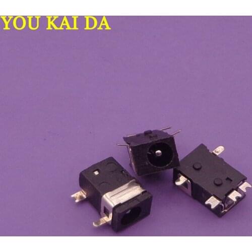50pcs/lot Tablet, DV Widely Using Power DC Jack Connector Socket, 5pin SMT, Hole dia 3.5mm Pin 1.35mm, Size 10x5.4x4mm