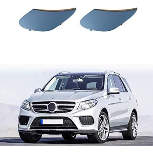 A2928854922 A2928855022 Car Stickers Front Bumper Chrome Tow Eye Hook Cover Trim for Mercedes W292 GLE320 GLE400 Accessories