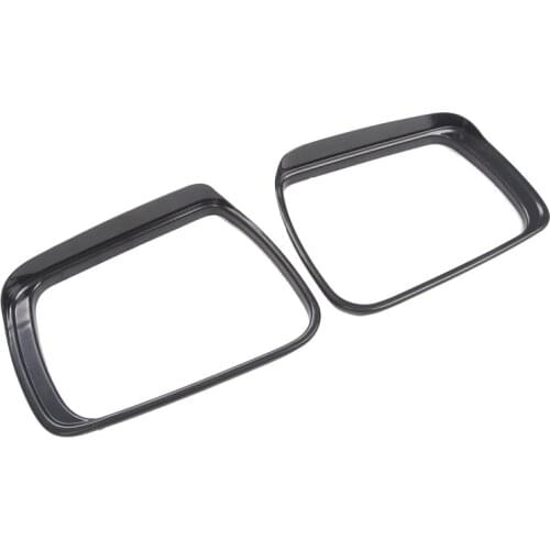 Rear View Mirror Cover for Dodge RAM 1500 19-21 Car Rear View Mirror Rain Eyebrow Cover Trim Shield Shade Accessories