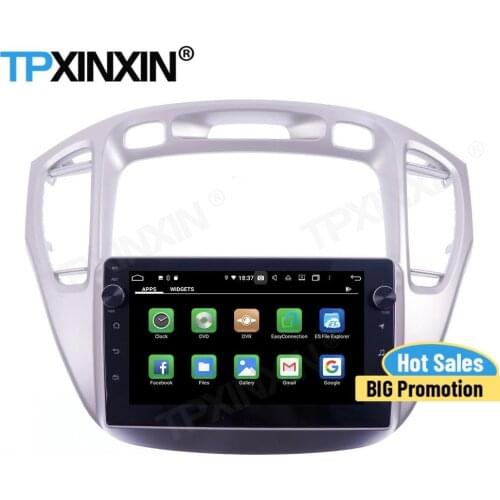 Carplay Car Radio 2 Din Stereo Android For Toyota Highlander 2002 2003 2004 2005 2006 2007 2008 GPS Player Navigation Audio Unit