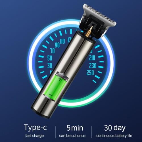 Electric Hair Clipper Hair Trimmer Barber Haircut USB Rechargeable Waterproof Beard Trimmer Men Cordless Hair Cutting Machine