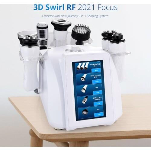 7 In 1 Cavitation 40K For Body Fat Remove Vacuum RF Slimming Hot And Cold Hammer Face Skin Tightening BIO LED Light Skin Care