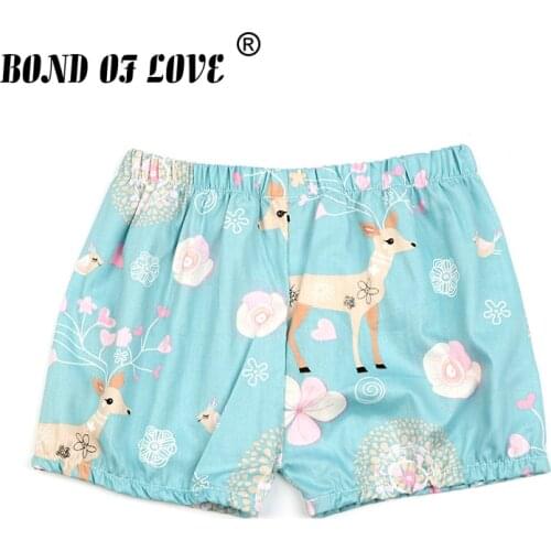 Short Pants Summer For Boys Girls Cotton Kids Beach Shorts Children Clothes Deer Floral Print Toddler Baby Clothing Short Pants