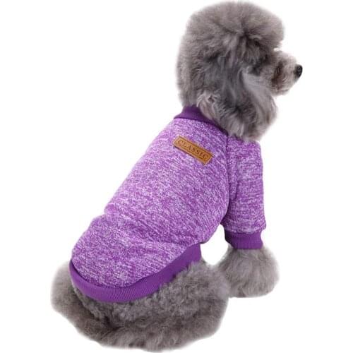 Fashion Warm Dog Clothes Puppy Pet Cat Clothes Cat Clothes Sweater Pet Jacket Coat Winter Soft For Small Dogs Chihuahua XS-2XL