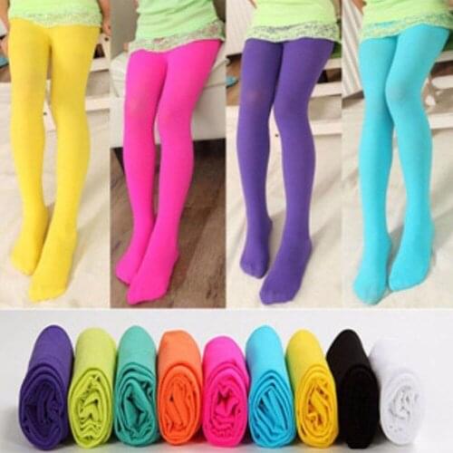 Emmababy Newborn Baby Stocking Soft Cotton Tights Pantyhose For Girls Warm Tights For Newborn Baby 4-12 Years Old