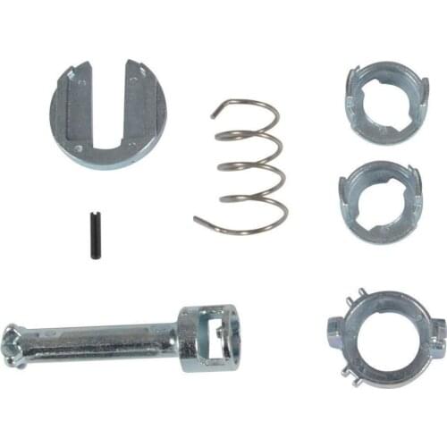 7pcs/set Metal Door Lock Cylinder Barrel Repair Kit Set For BMW E46 3 Series M3 Front L/R Car Accessories Auto Replacement Parts