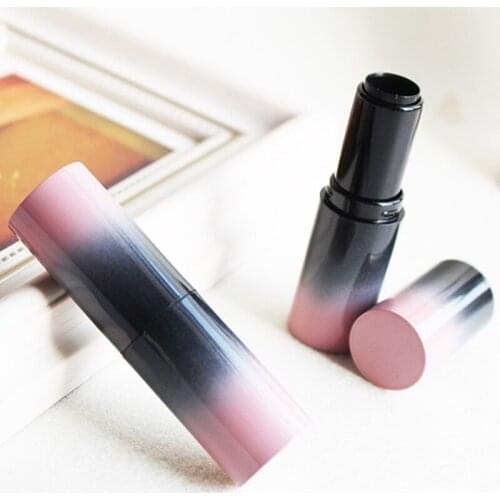 New Empty Lipstick Tube Fancy Gradient Square Homemade DIY 12.1mm Lipstick Tubes Packaging High Quality Wholesale 200pcs