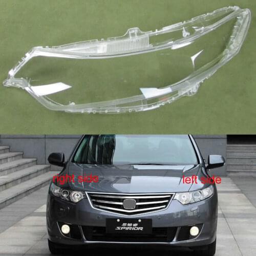 Front Headlamps Transparent Cover Glass Lampshades Lamp Shell Headlight Cover lens For Honda Spirior 2009 2010 2011 2012 2013
