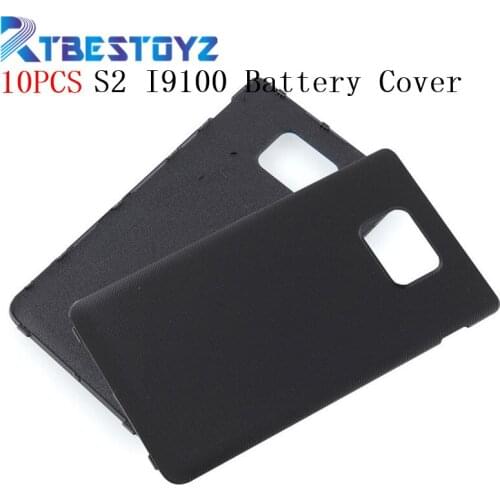 RTBESTOYZ 10Pcs/Lot Housing Door Battery Back Cover For Samsung Galaxy S2 II Back Battery Cover case For Samsung i9100 Cover