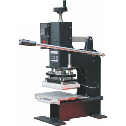 ZY-180 leather Manual Embossing Machine Manual Branding Machine leather Bump Effect Manual Hot Stamping Machine