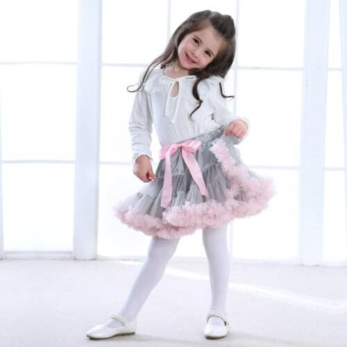 Baby Girls Mesh Tutu Skirts Children Princess Ballet Dress Clothing 2018 New Fashion Toddler Girl Tutu Dresses Party Gifts