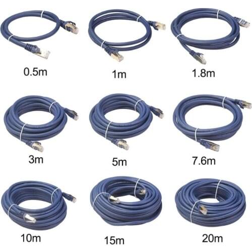 Cat8 Ethernet Cable SFTP 40Gbps Super Speed RJ45 Network Lan Patch Cable forComputer Notebook Switch TV Set Top Box