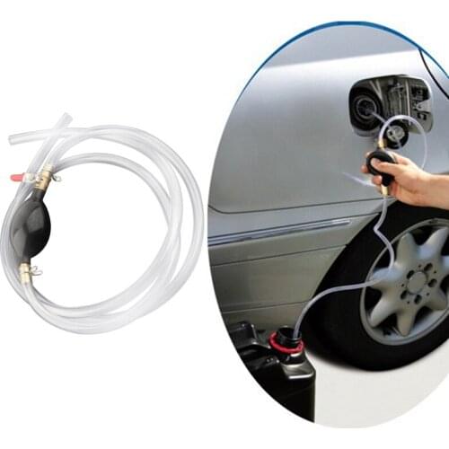 Universal Car Fuel Gas Pump PVC Pipe Manual Oil Pump Tube For Fuel Gasoline Diesel Pump Auto Accessories