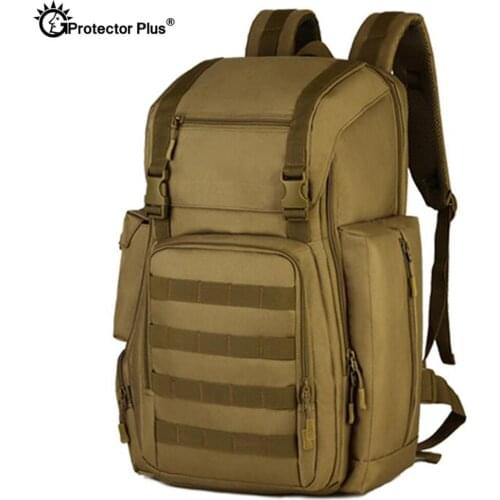 PROTECTOR PLUS 40L Military Tactical Backpack Hiking Rucksack CS High Capacity Waterproof Hunting Ammo Army Camping Travel Bag