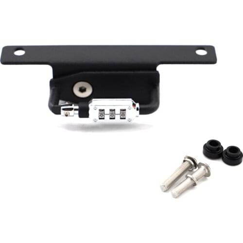 Motorcycle Helmet Lock Anti-Theft PIN Locking Secures Left Side For BMW R nineT 2014-2017 R NineT Scrambler/Pure 2014-2017