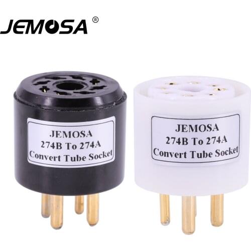 1PC 274B 5Z4 5U4G TO 274A 5Z3 80 WE274A Vacuum Tube Socket Adapter DIY HIFI Audio Vintage Vacuum Tube Amplifier Converter Socket