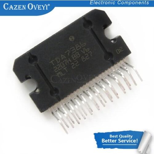 1pcs/lot TDA7386 ZIP-25 Car Audio Amplifier IC In Stock