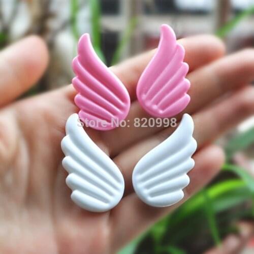 10pairs 2 colors Cute Angel Wings For Diy deco accessory