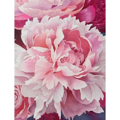 5d Diy Diamond Painting flower Mosaic picture Rhinestone Diamond Embroidery Sale Needlework Full square diamond decoration TY404