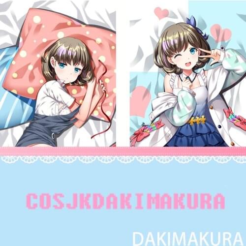 Anime Dakimakura LoveLive!School idol project Tang Keke HD Print Pillowcase Body Hugging Pillow Case Cover Cushion Exquisite