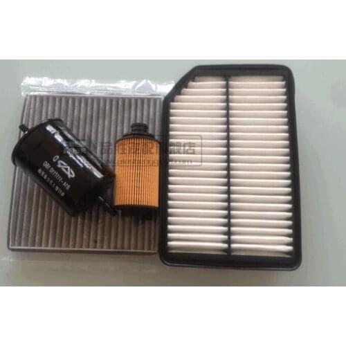 Free shipping chery A3 air filter air condition filter gasoline Oil filter four filters