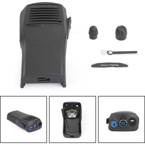 Artudatech Intercom front shell + Horn + Flexible Cable Kits for Motorola CP200 GP3188 CP 200 GP 3188