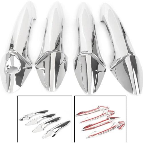 LUCKMART 4 Chrome Door ABS Handle Cover For Hyundai Elantra 2011 2012 2013 2014 2015 Direct Replacement