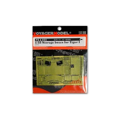 KNL HOBBY Voyager Model PEA055 Germany on the 6th fighter tiger turret storage box with metal etching parts