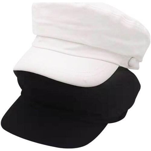 Fashion Women Solid Plain Octagonal Newsboy Hats Winter Cap Ladies Casual Warm Winter Beret Female Caps