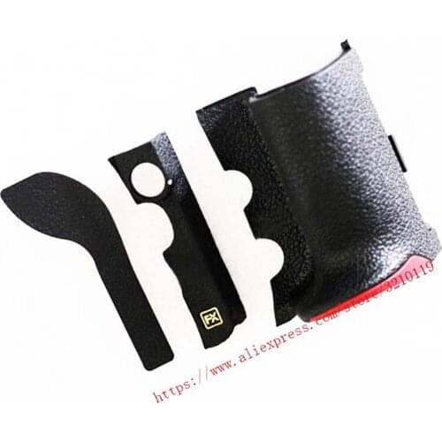 A Set of 3PCS New Original Bady rubber (Grip+left side+thumb) repair parts For Nikon D850 SLR free shipping