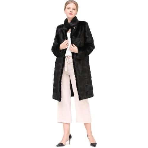 OLOEY Classic Fur Coats