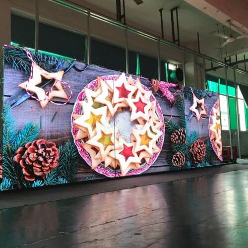 P3.91 Outdoor LED Display Panel SMD RGB 250x250mm 64x64 Dots 1/16 Scan Full Color LED Matrix Mdoule