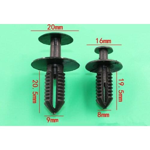 Fit for Mercedes C class S class M class CLS GLA SLK class front and rear fenders leaf plate inner bumper guard buckle 10pcs