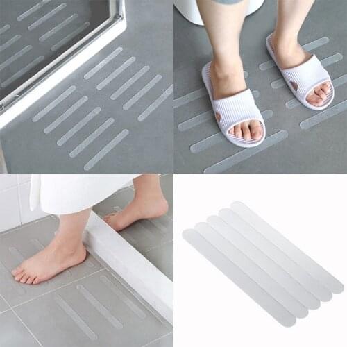 24pcs Anti Slip Strips Shower Stickers Bath Safety Strips Non Slip Strips for Bathtubs Showers Stairs Floors
